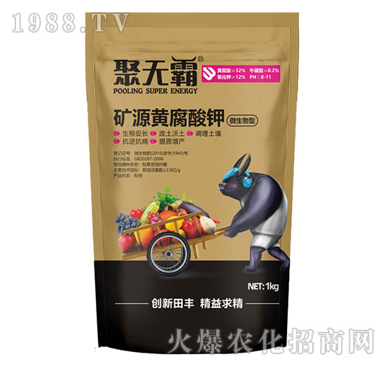 微生物型礦源黃腐酸鉀-聚無霸-田豐生化