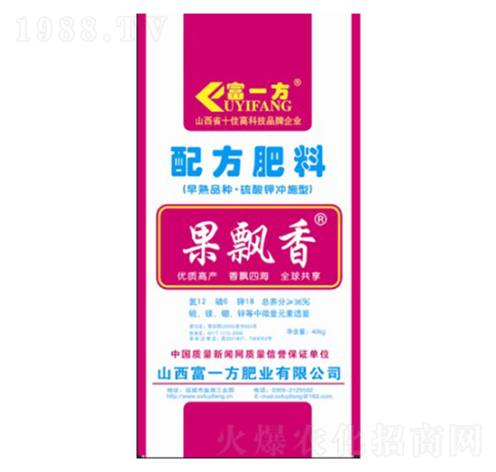 配方肥料12-6-18-果飄香-富一方