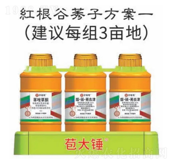 紅根谷莠子方案-苞大錘-韓友化學(xué)