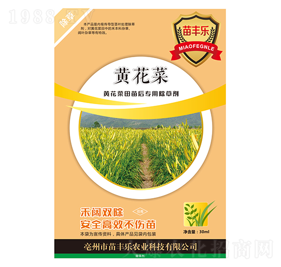 黃花菜田苗后專用除草劑-苗豐樂-苗樂康農(nóng)業(yè)