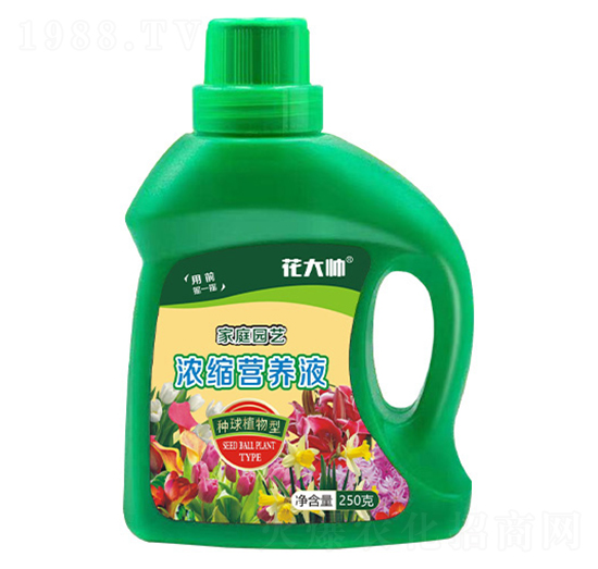 種球植物型家庭園藝濃縮營養(yǎng)液-花大帥-綠沃肥業(yè)