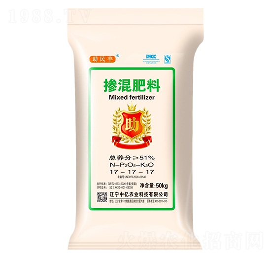 摻混肥料17-17-17-助民豐-中億農(nóng)業(yè)