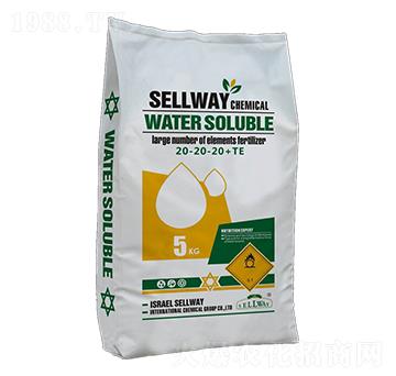 大量元素水溶肥料20-20-20+TE-賽威生物
