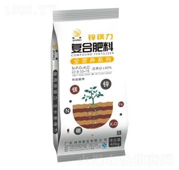 鋅鎂力復(fù)合肥22-8-10+TE-綠洲肥業(yè)
