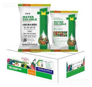 平衡型大量元素水溶肥20-20-20+TE-綠巨源-儂田生物