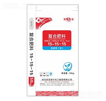 硫酸鉀型復合肥料15-15-15-凱龍-云之豐生態(tài)