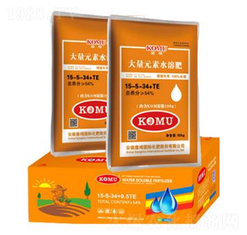 大量元素水溶肥15-5-34+TE-康坶-豐田農(nóng)業(yè)