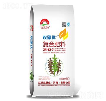 雙藻優(yōu)+復(fù)合肥料24-12-7-紅世紀