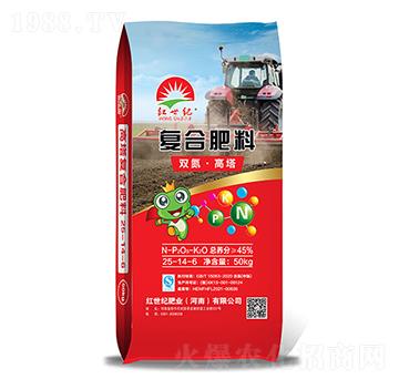 雙氮高塔復(fù)合肥料25-14-6-紅世紀